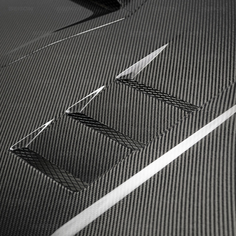 Seibon 17-18 Honda Civic Type-R TS-Style Carbon Fiber Hood-thumbmail-3