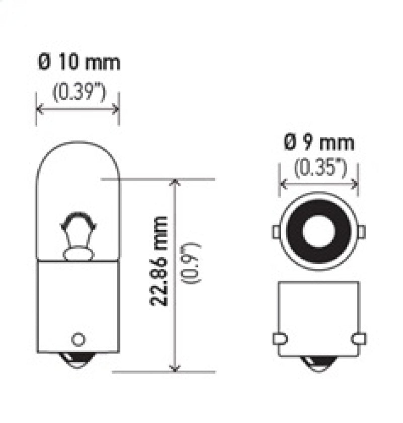 Hella Bulb 3893 12V 4W BA9s T2.75-thumbmail-5