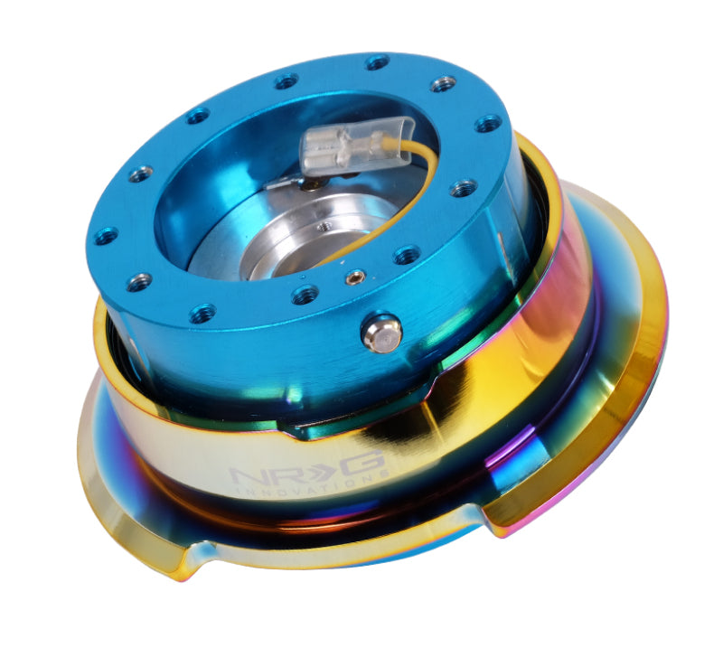 NRG Quick Release Gen 2.8 - New Blue Body / Neochrome Ring-thumbmail-2