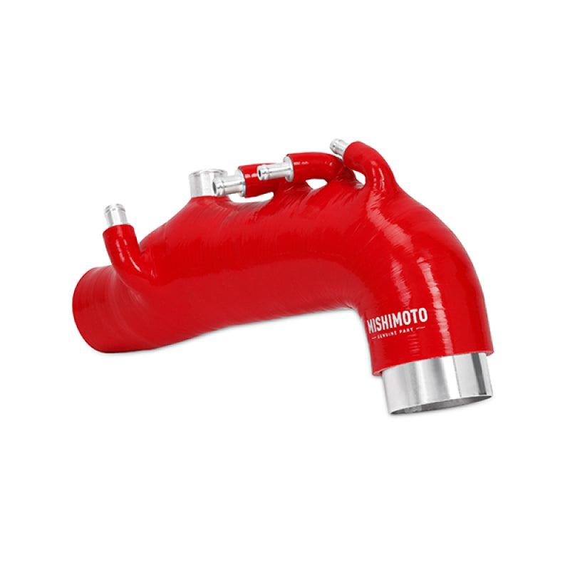 Mishimoto 08 Subaru WRX Red Silicone Induction Hose-thumbmail-2