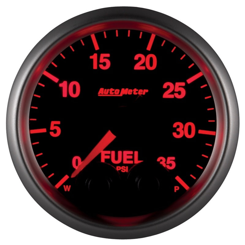 Autometer Elite 2-1/16in 0-35 PSI Fuel Pressure Stepper Motor w/ Peak & Warn-thumbmail-8