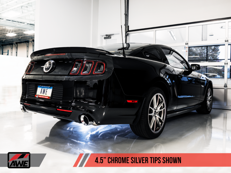 AWE Tuning S197 Mustang GT Axle-back Exhaust - Touring Edition (Chrome Silver Tips)-thumbmail-13