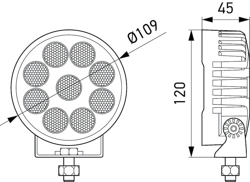 Hella ValueFit LED Work Light TR3000 LED MV CR LT-thumbmail-8