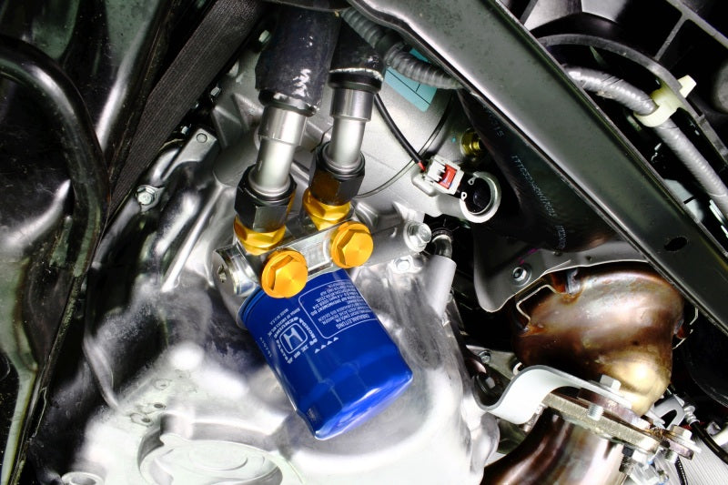 Perrin 17-19 Honda Civic Type R Oil Cooler Kit-thumbmail-10