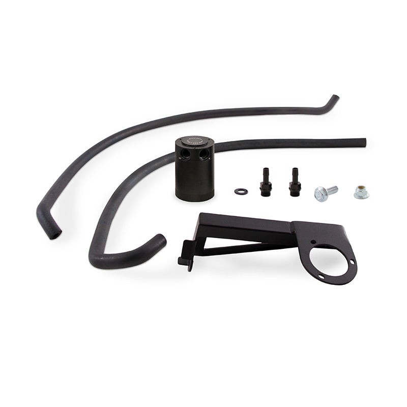 Mishimoto 2013+ Ford Focus ST Baffled Oil Catch Can Kit - Black-thumbmail-1