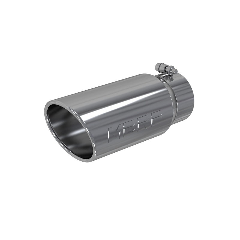 MBRP Universal Tip 5 O.D. Angled Rolled End 4 inlet 12 length-thumbmail-2