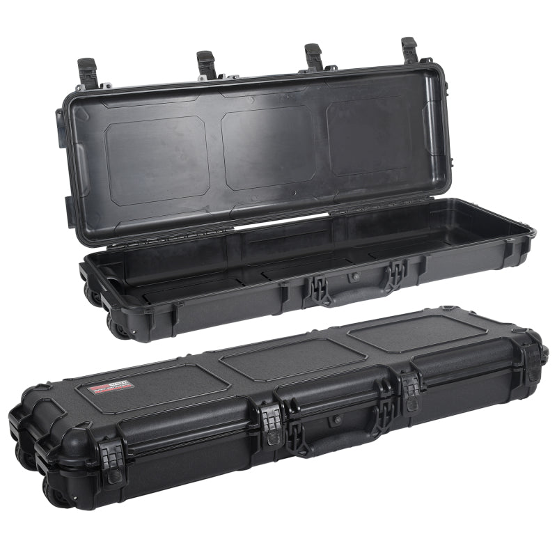 Go Rhino XVenture Gear Hard Case - Long 44in. / Lockable / IP67 / Automatic Air Valve - Tex. Black-thumbmail-2