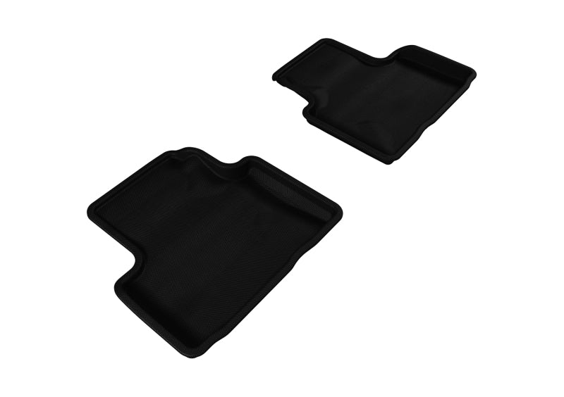 3D MAXpider 2007-2015 Infiniti Q40/G35/37 Kagu 2nd Row Floormats - Black-thumbmail-1