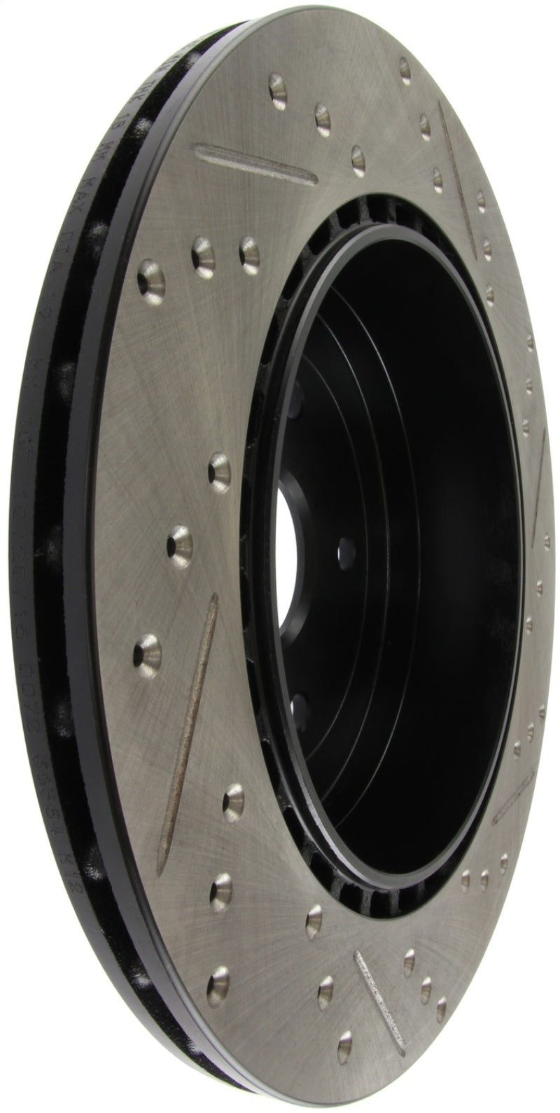 StopTech 08+ Subaru STI (Will Not Fit 05-07) Slotted & Drilled Sport Brake Rotor-thumbmail-8