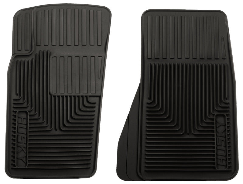 Husky Liners 07-11 Jeep Wrangler (Base/Unlimited)/02-07 Liberty Heavy Duty Black Front Floor Mats-thumbmail-2