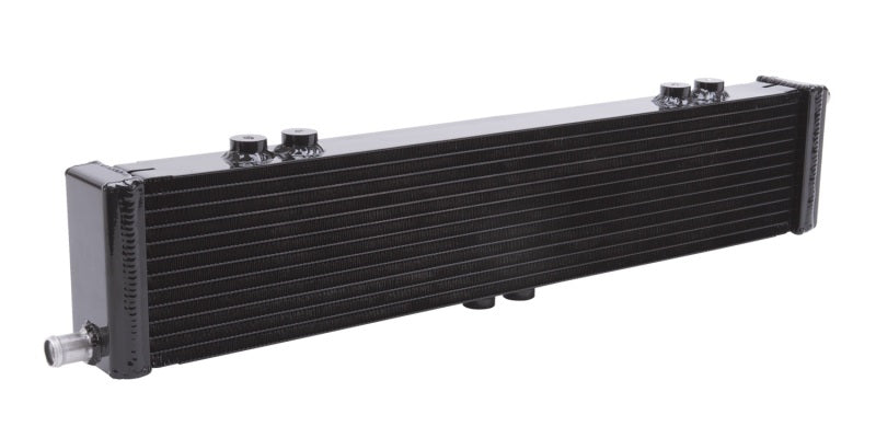 Edelbrock Heat Exchanger Single Pass Dual Row 22 000 Btu/Hr 26 5In W X 5In H X 2 62In D Black-thumbmail-8