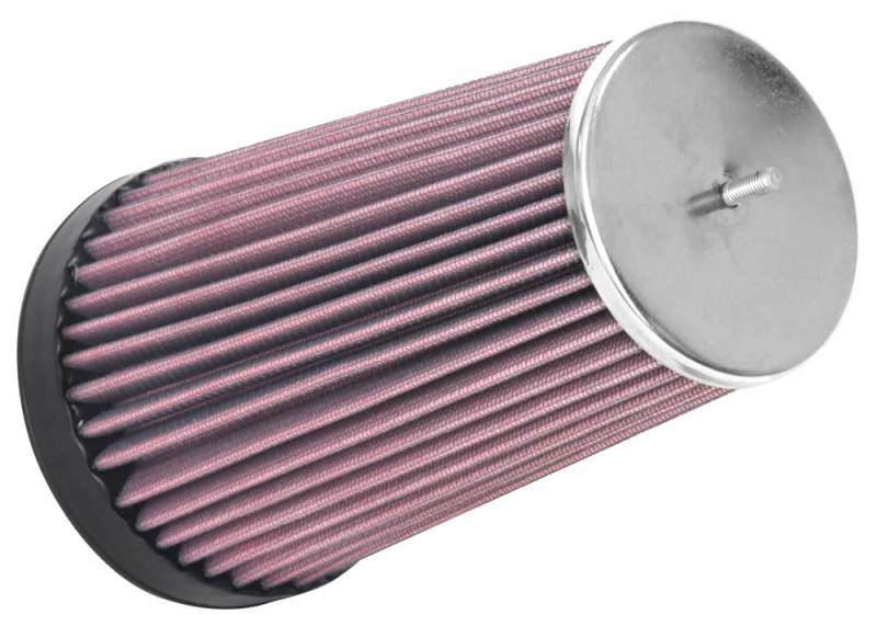 K&N Universal Clamp-On Air Filter 2-3/4in Flange 3-1/2in T 8-1/4in Height-thumbmail-1