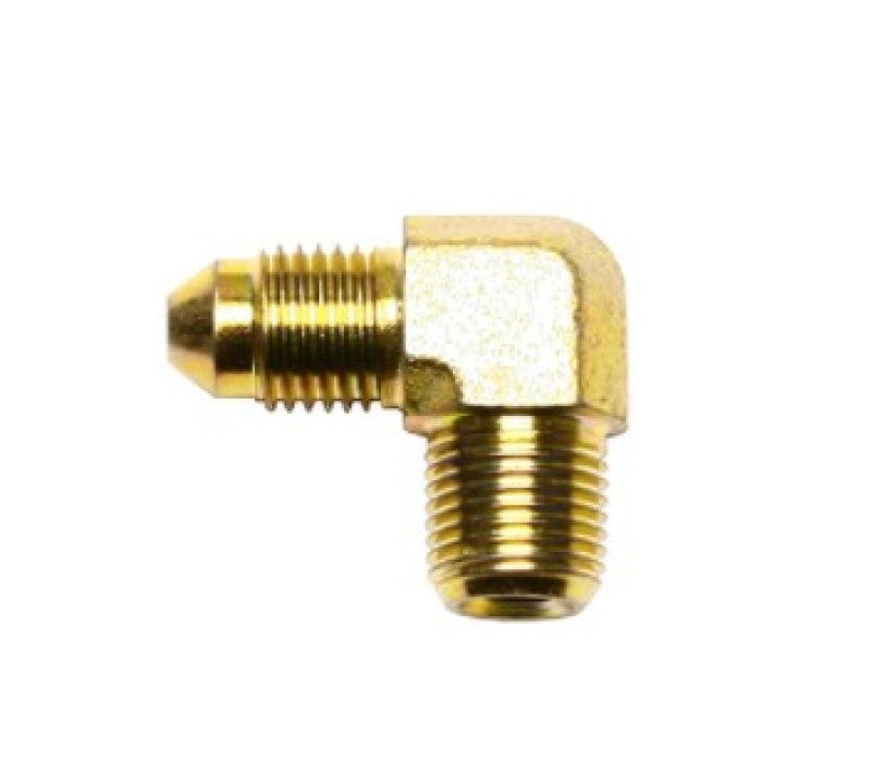 Wilwood Inlet Fitting - 1/8-27 NPT to -3 (90)-thumbmail-1