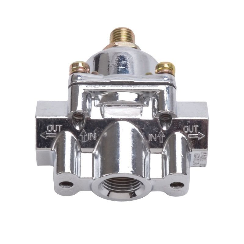 Edelbrock Fuel Pressure Regulator 4-1/2 to 9 PSI Satin Finish-thumbmail-4