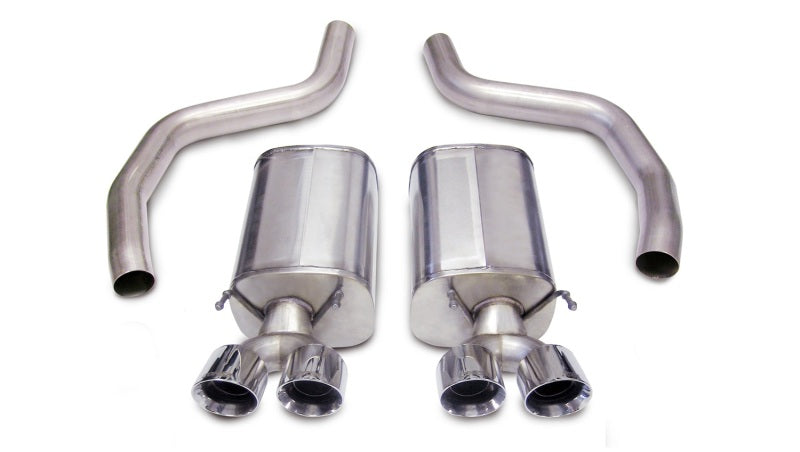 Corsa 06-13 Chevrolet Corvette C6 Z06 7.0L V8 Polished Sport Axle-Back Exhaust-thumbmail-2