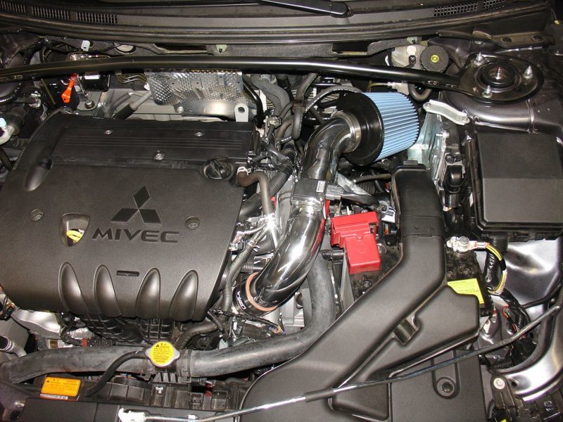 Injen 08-13 Lancer/Outlander Sport 2.0L 4 Cyl. Polished Short Ram Intake w/ MR Tech/Air Fusion-thumbmail-4