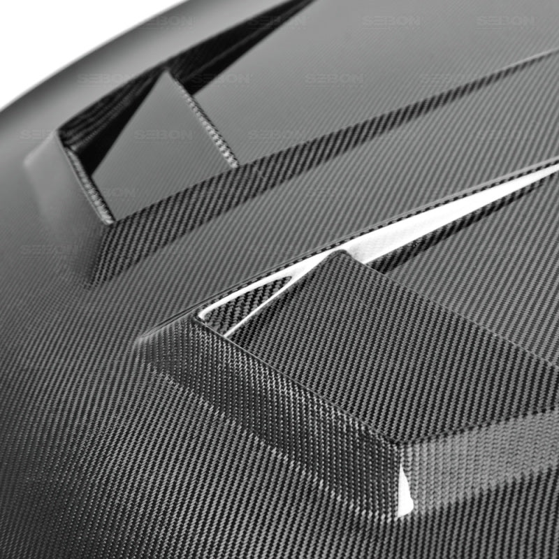 Seibon 15-20 Volkswagen Golf MK7 DV-Style Carbon Fiber Hood-thumbmail-8