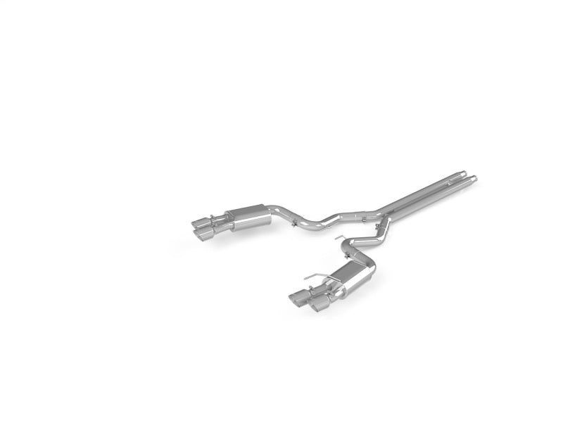 MBRP 18-19 Ford Mustang GT 5.0 3in Dual Split Rear Cat Back w/ Quad 4.0in Dual Wall Tips- T304-thumbmail-2