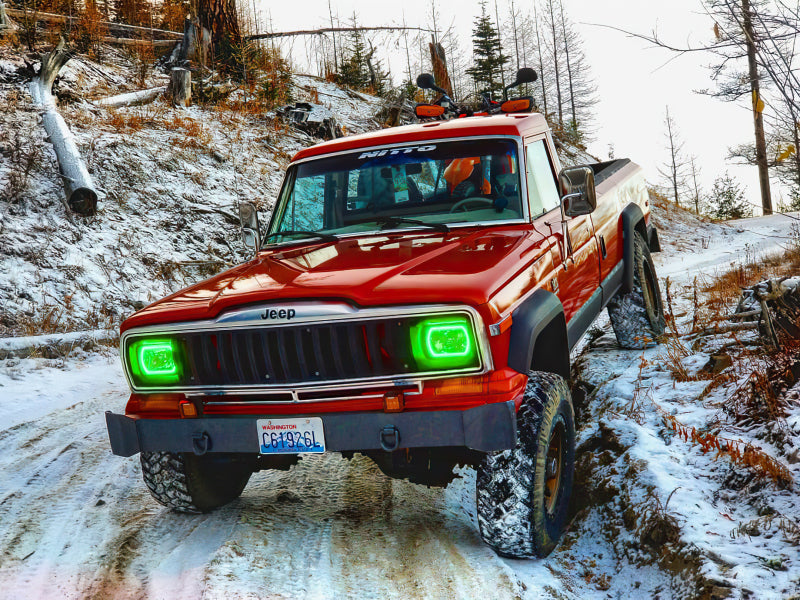Oracle Pre-Installed Lights 7x6 IN. Sealed Beam - ColorSHIFT Halo-thumbmail-15