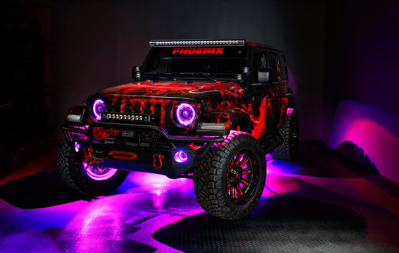 Oracle LED Illuminated Wheel Rings - ColorSHIFT No Remote - ColorSHIFT No Remote-thumbmail-26