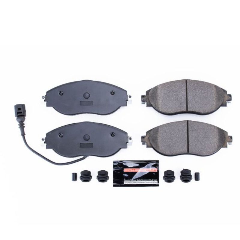 Power Stop 2019 Audi A3 Quattro Front Z23 Evolution Sport Brake Pads w/Hardware-thumbmail-2