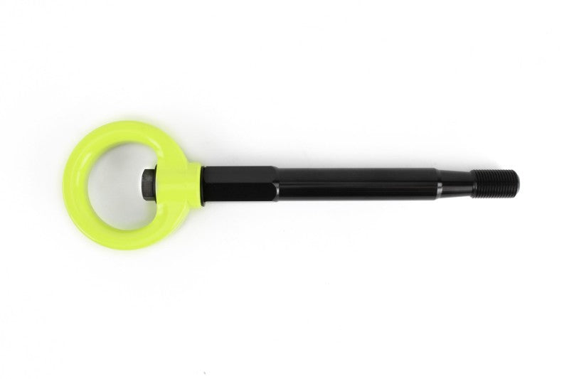 Perrin 2022 Subaru WRX / 18-21 Crosstrek / 14-21 Forester Tow Hook Kit (Front) - Neon Yellow-thumbmail-6