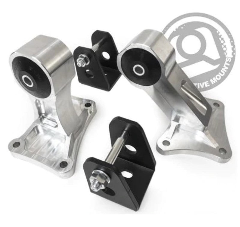 Innovative 00-09 Honda S2000 F-Series Silver Aluminum Mounts 75A Bushings (NoTrans Mount)-thumbmail-1