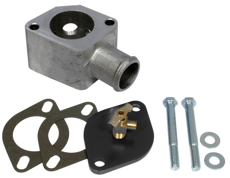 Moroso Chevrolet Waterneck Bleeder Kit - Cast Aluminum-thumbmail-1
