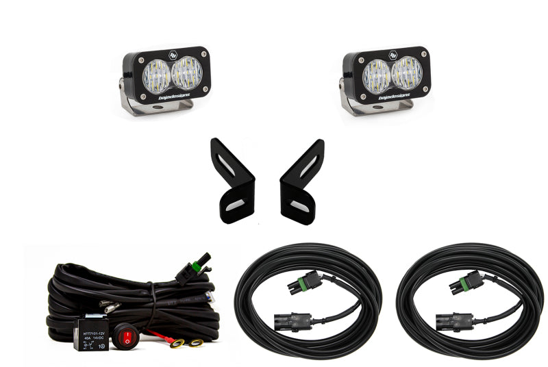 Baja Designs 21+ Ford Bronco Sport Dual S2 Sport WC Dual Reverse Kit - Clear-thumbmail-1
