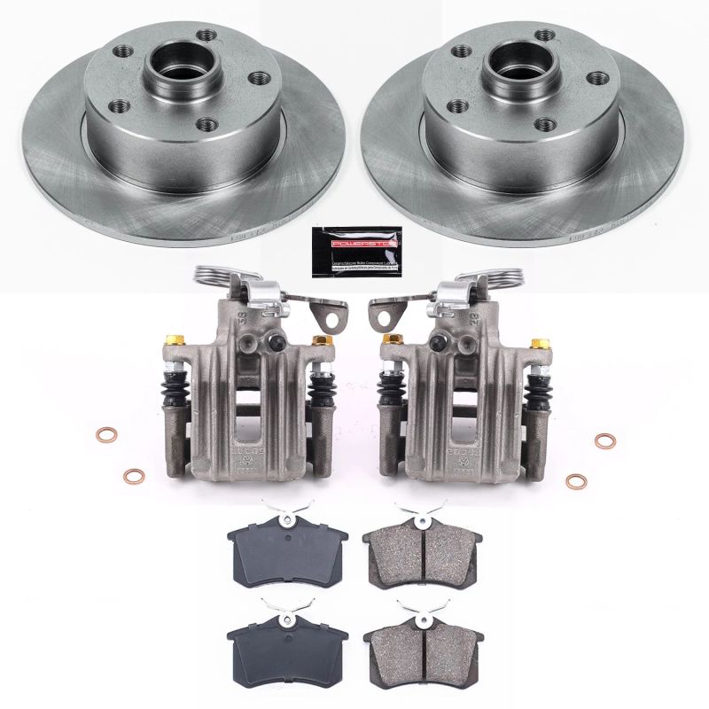 Power Stop 97-01 Audi A4 Rear Autospecialty Brake Kit w/Calipers-thumbmail-1