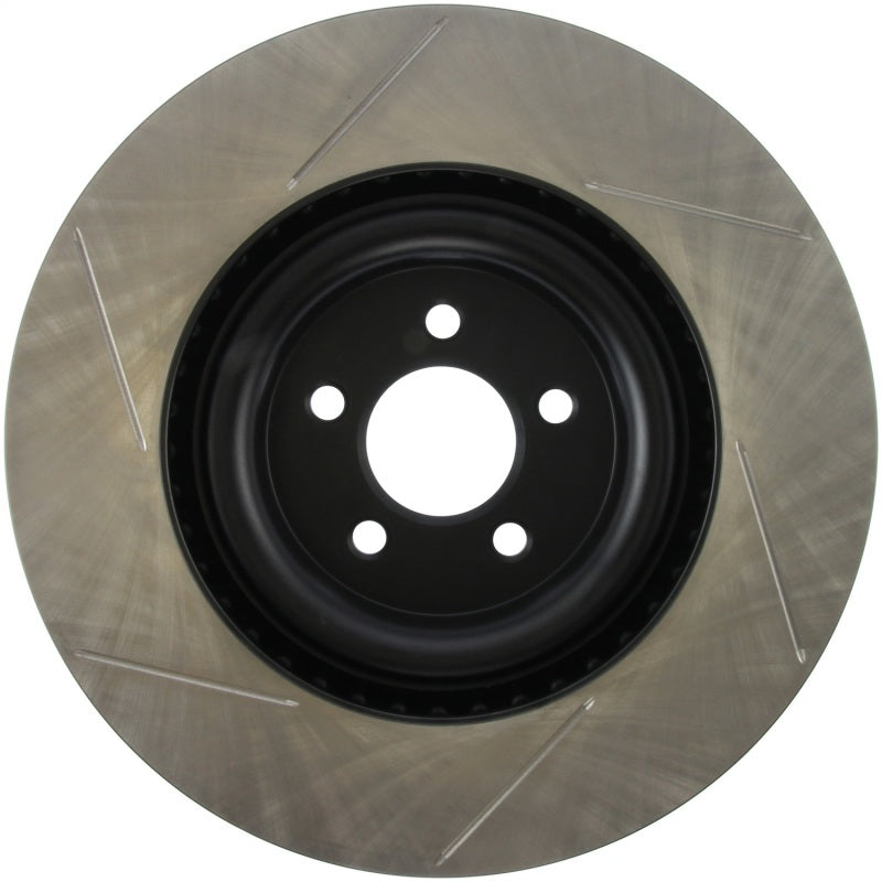 StopTech 2015 Ford Mustang GT w/ Brembo Brakes Left Front Slotted Brake Rotor-thumbmail-5