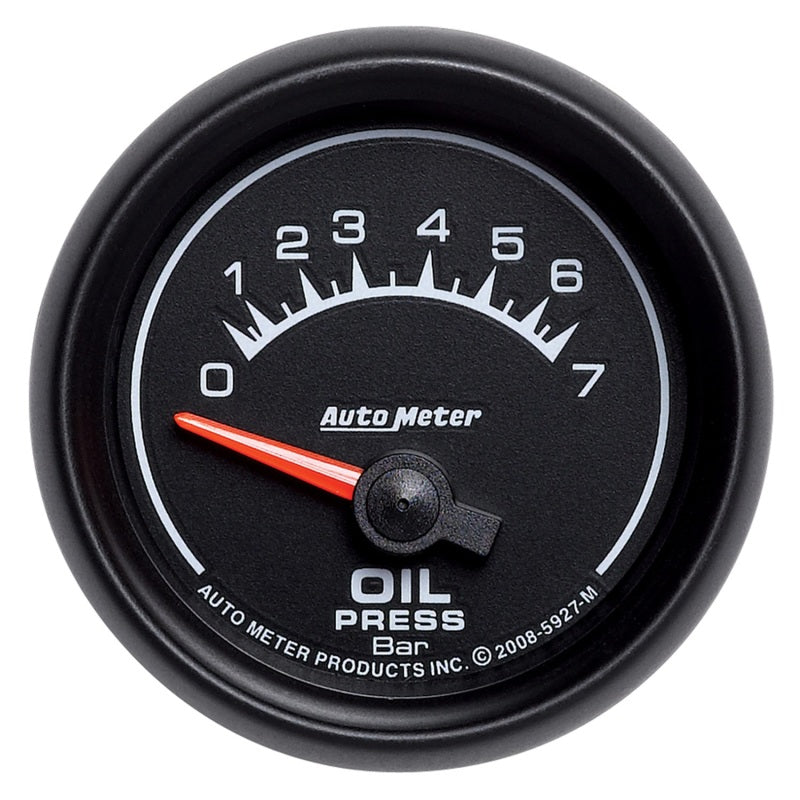 Autometer ES 52.4mm 0-7 Bar Oil Pressure SSE Gauge-thumbmail-4