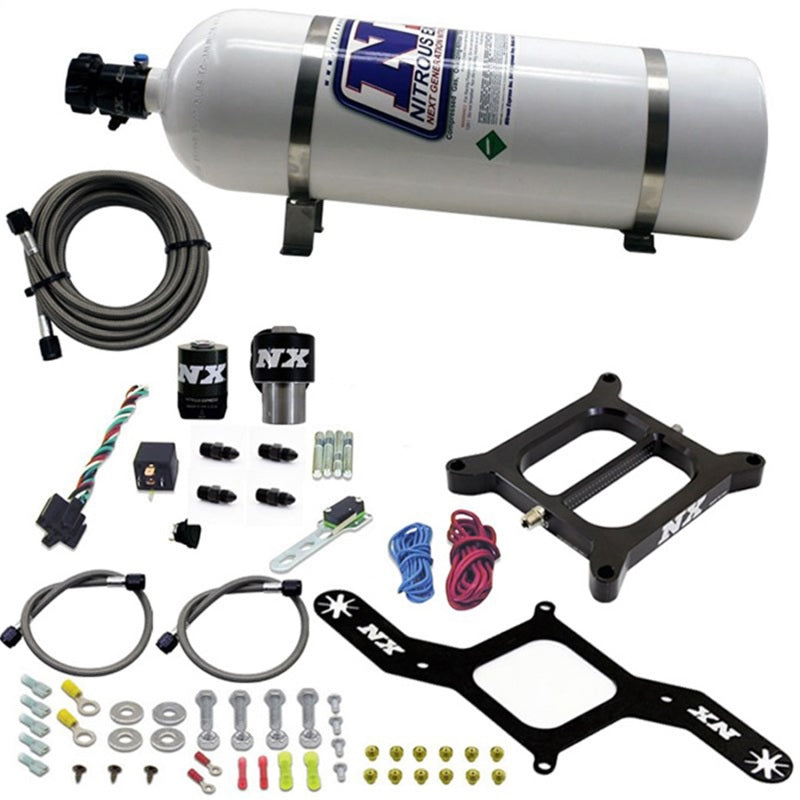 Nitrous Express 4150 Gasoline (RNC) Nitrous Kit w/15lb Bottle-thumbmail-3