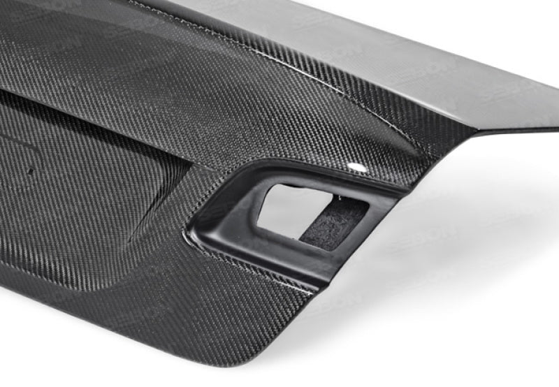 Seibon 07-13 BMW E92 2DR CSL Style Carbon Fiber Trunk/Hatch-thumbmail-5