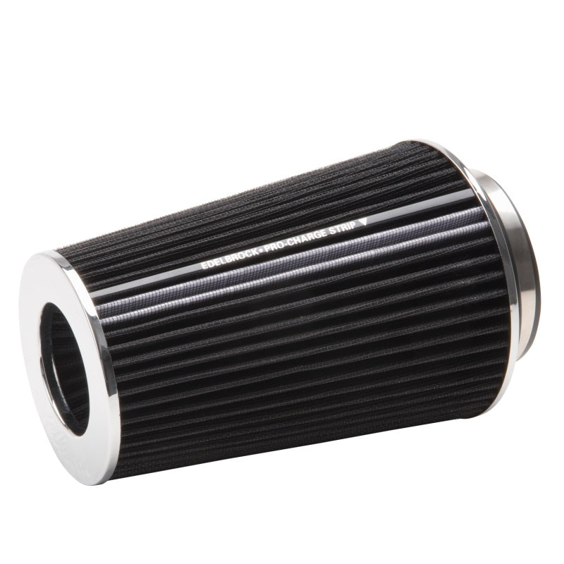Edelbrock Air Filter Pro-Flo Series Conical 10In Tall Black/Chrome-thumbmail-2