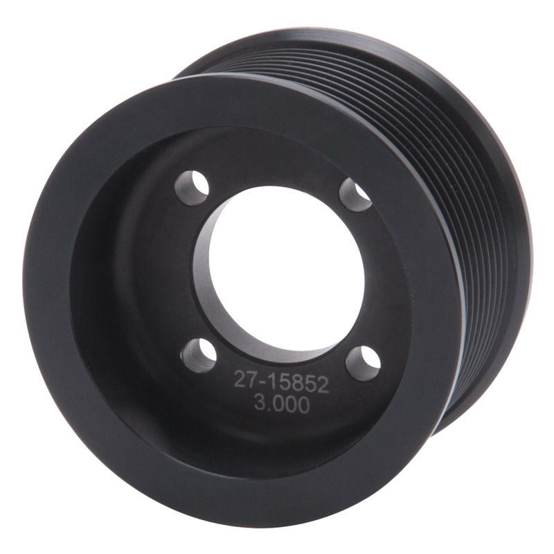 Edelbrock Pulley Supercharger Enforcer 10 Rib 3In Black-thumbmail-2