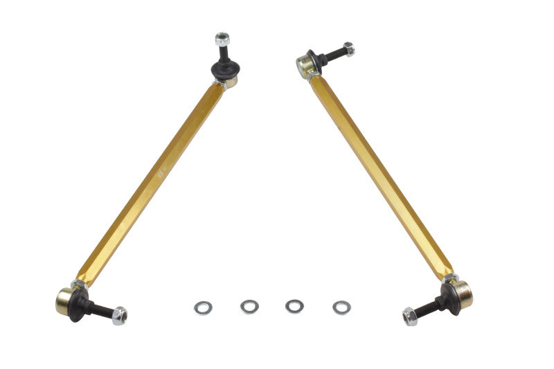 Whiteline 10+ Chevy Camaro FR Coupe Front Sway Bar - Link Assy H/D Adj Steel Ball (380mm C to C)-thumbmail-3