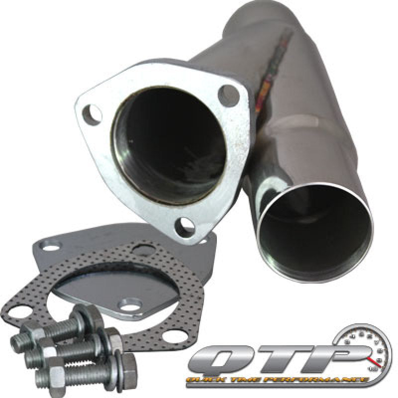 QTP 2.25in Weld-On QTEC Exhaust Cutout Y-Pipe-thumbmail-6