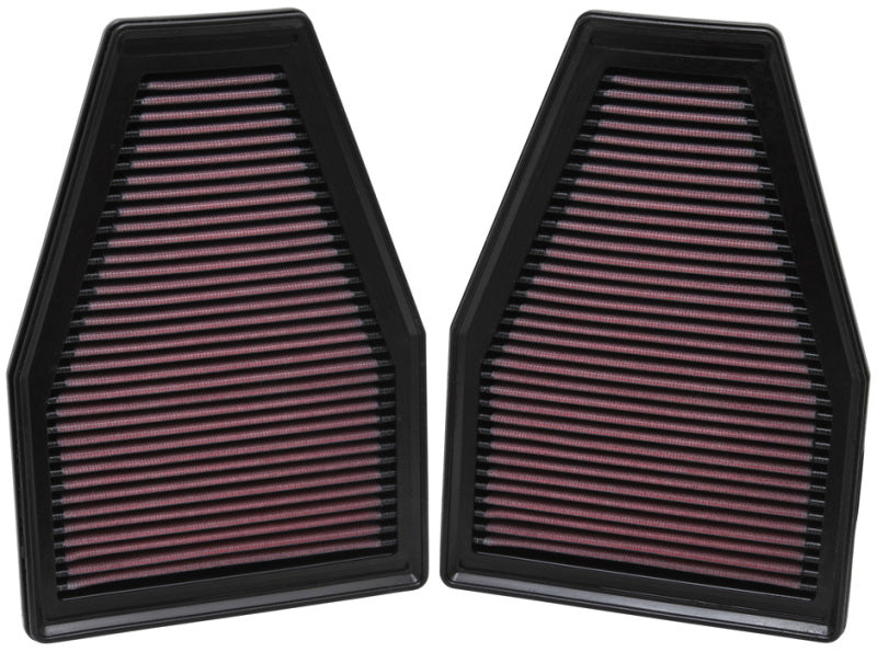 K&N Replacement Air Filter 12-13 Porsche 911 3.4L / 12 911 3.8L / 13 911 3.6L / 13 911 Carrera 3.8L-thumbmail-4