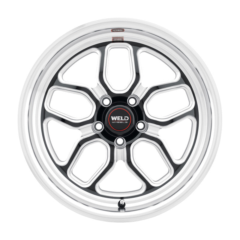 Weld S107 17X11 Laguna 5X127 ET-44 BS4.25 Gloss Black MIL Dia 78.1-thumbmail-2