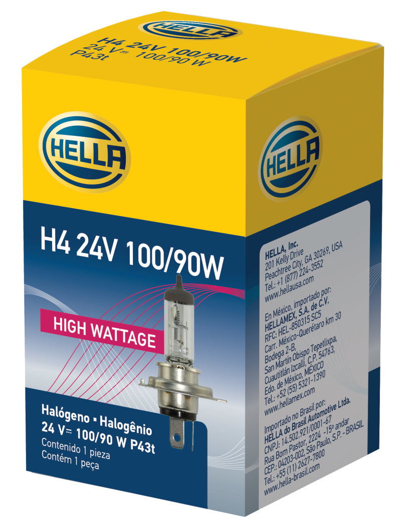 Hella Halogen H4 24V 100/90W P43t T4.625 Bulb-thumbmail-5