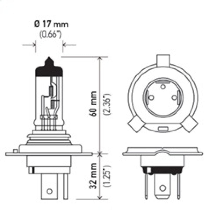 Hella Bulb 9003/Hb2 12V 60/55W P43T T46-thumbmail-5