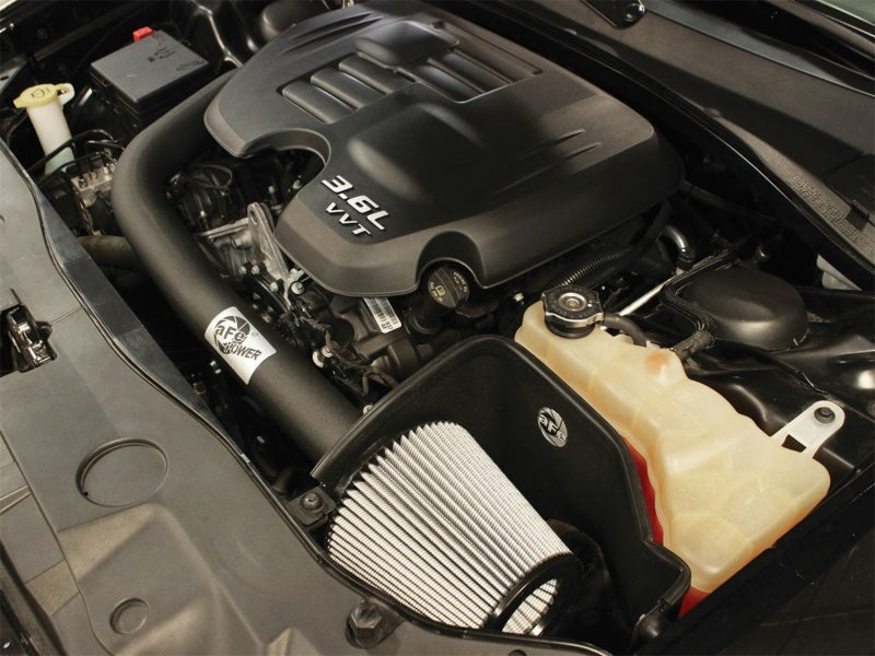 aFe MagnumFORCE Intakes Stage-2 Pro DRY S 11-13 Dodge Challenger/Charger/Chrysler 300 V6 3.6L (blk)-thumbmail-2