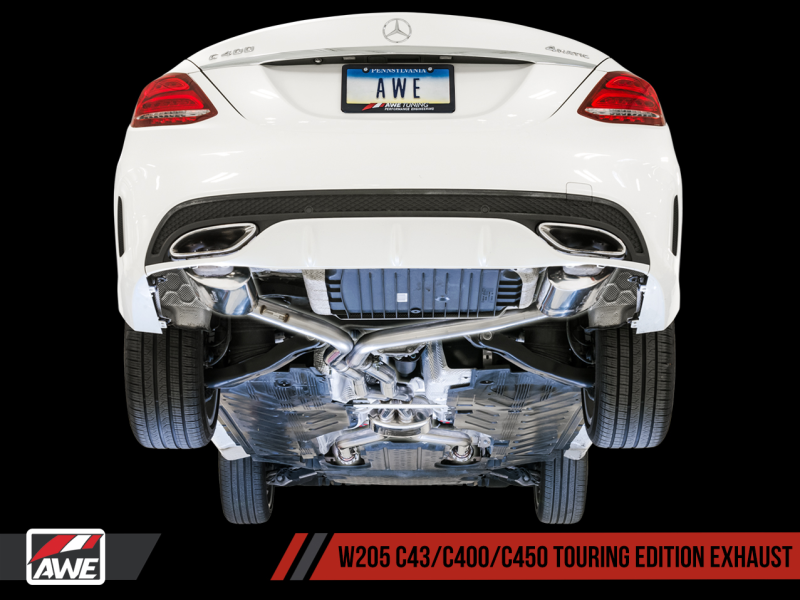 AWE Tuning Mercedes-Benz W205 C450 AMG / C400 Touring Edition Exhaust-thumbmail-13