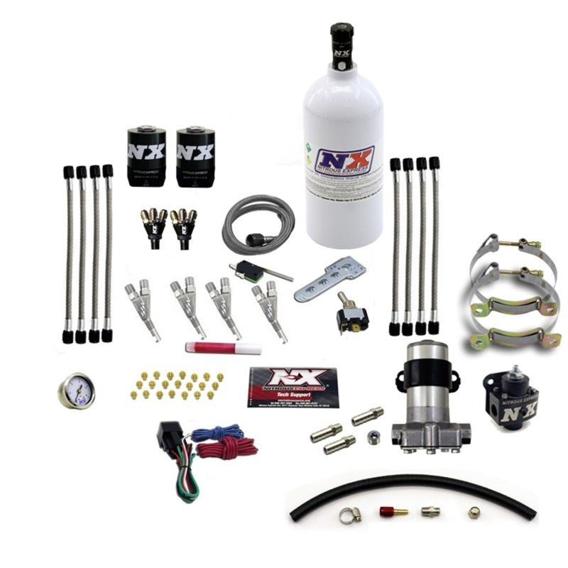Nitrous Express 4 Cyl Vortec Nitrous Kit (Pro-Mod) w/2.5lb Bottle-thumbmail-2