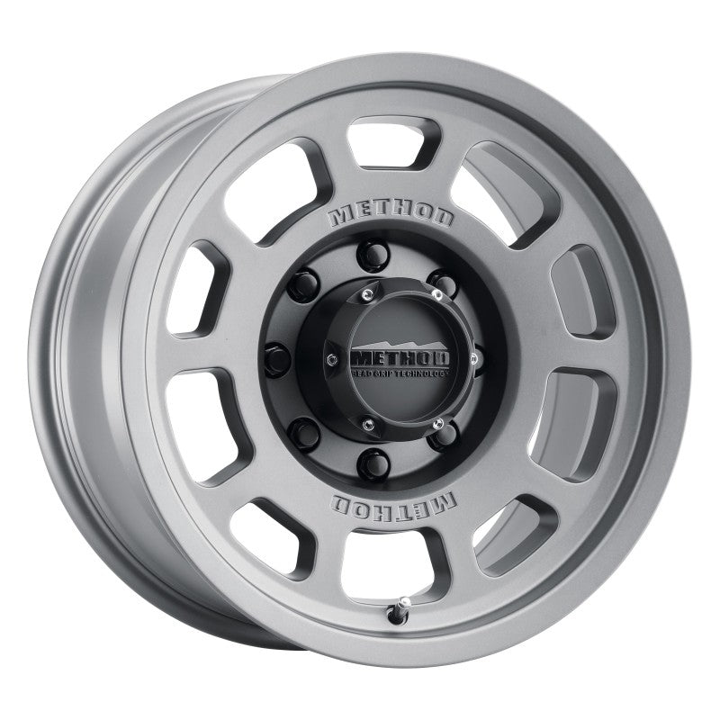 Method MR705 17x8.5 0mm Offset 8x170 130.81mm CB Titanium Wheel-thumbmail-3