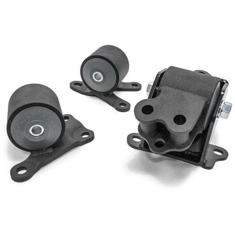 Innovative 96-00 Civic B/D Series Black Steel Mounts 95A Bushings (3 Bolt)-thumbmail-1