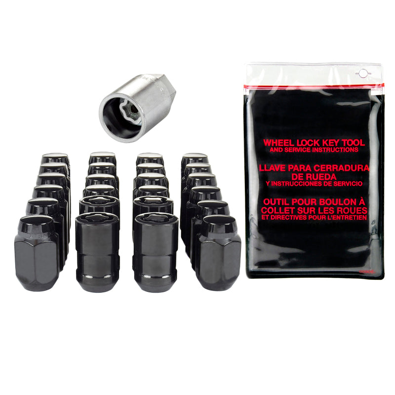 McGard 6 Lug Hex Install Kit w/Locks (Cone Seat Nut) 1/2-20 / 13/16 Hex / 1.5in. Length - Black-thumbmail-8