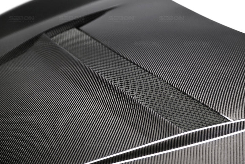 Seibon 2016-2017 Honda Civic Coupe/Sedan/Hatchback VS-Style Carbon Fiber Hood-thumbmail-3