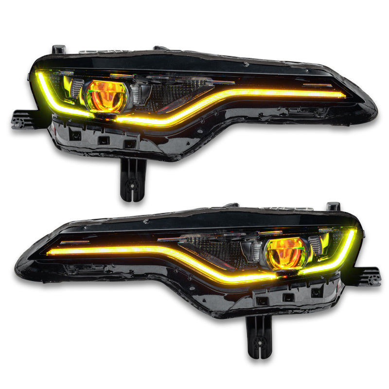 Oracle 19-21 Chevy Camaro SS/RS RGBW+A Headlight DRL Upgrade Kit - ColorSHIFT-thumbmail-17